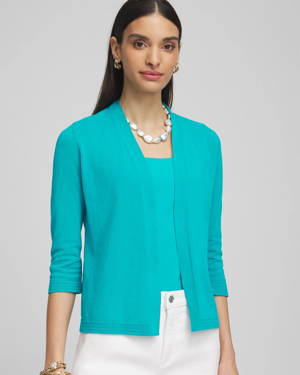 SEAN TOWN★大人気♪SUMMER COLLAR CARDIGAN_3色 Summer Romance Short Cardigan | Chico's